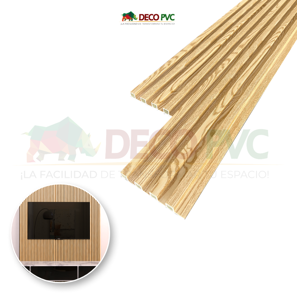 Lambrin Max 290 - Decoslat / 14pzas / 16.8*2.4*290cmLM002-290 Encino