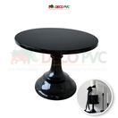 DECOLUXE-Bases para pastel IndividualesH4-MACARRON NEGRO