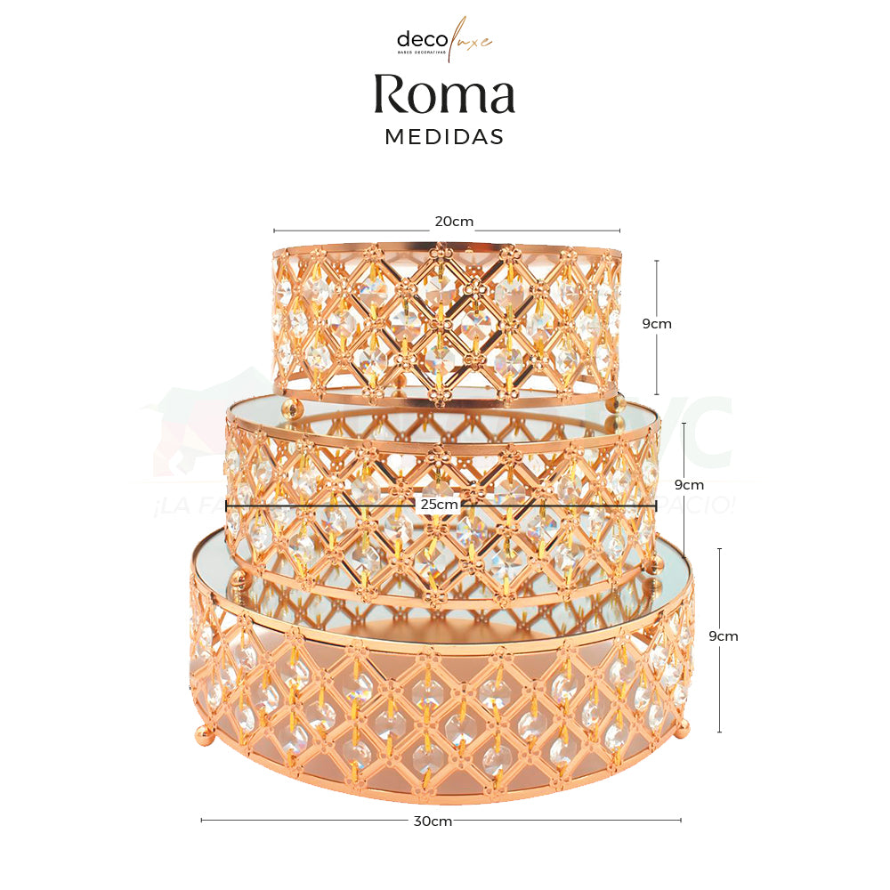 SET ROMA - DECOLUXE - BASE PARA PASTEL