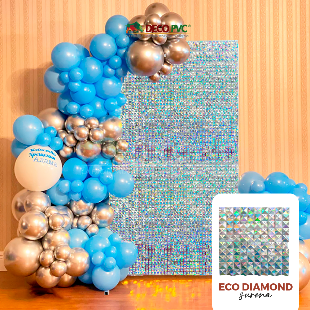 Panel 4D ECO Diamond Sirena / 24pzas / 30*30cm
