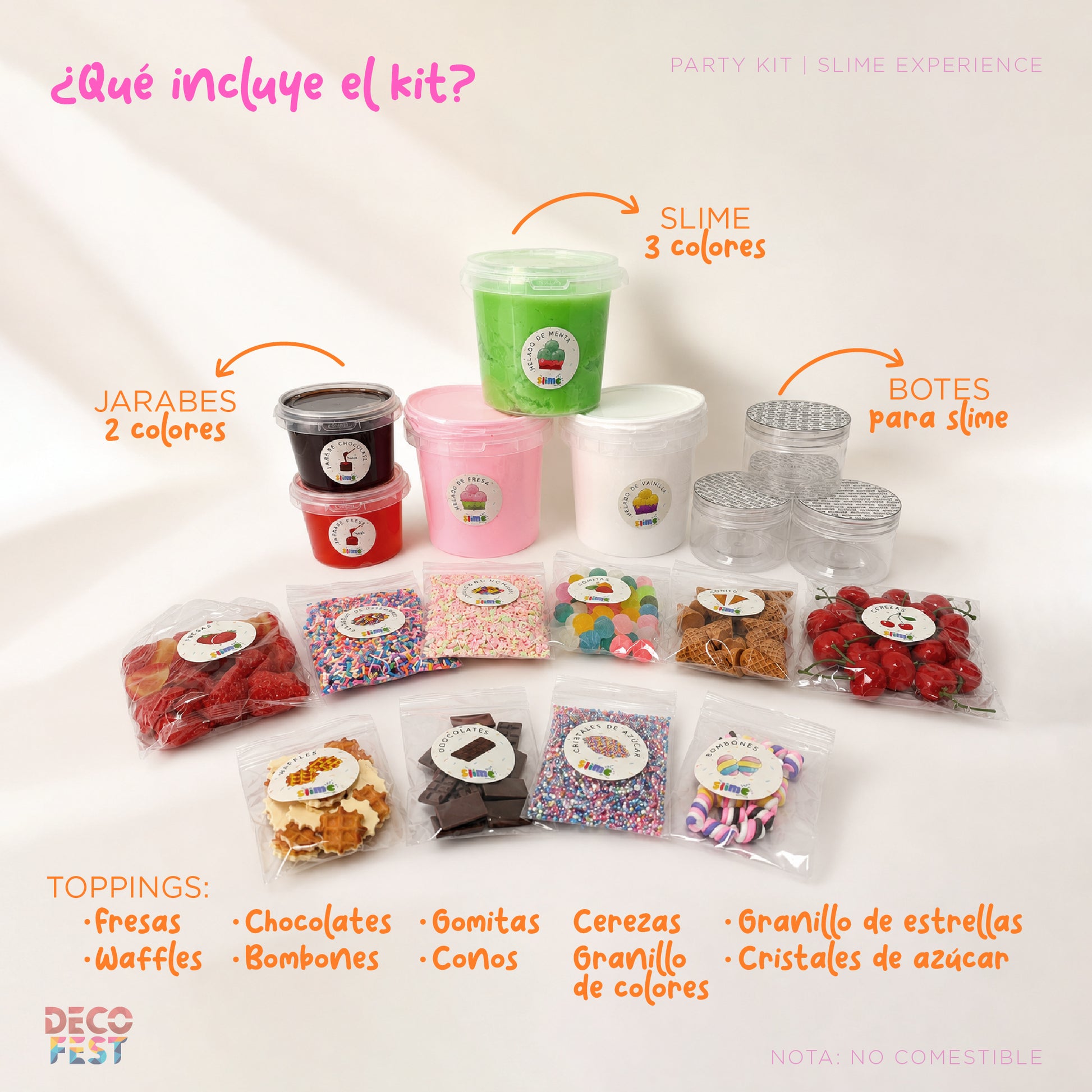 Slime Party Kit - Ice Cream Experience