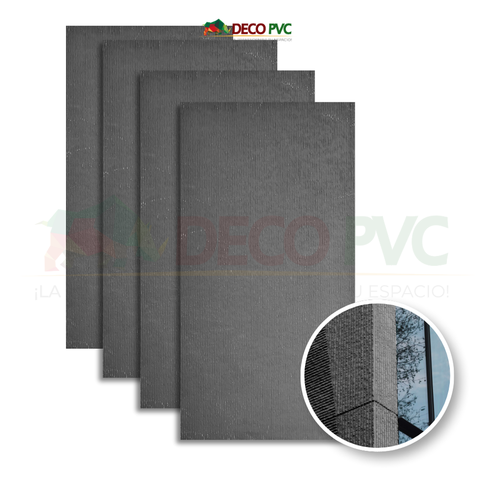 Piedra Flexible / 4pzas / 120*60cmPF007 Rayado Oxford