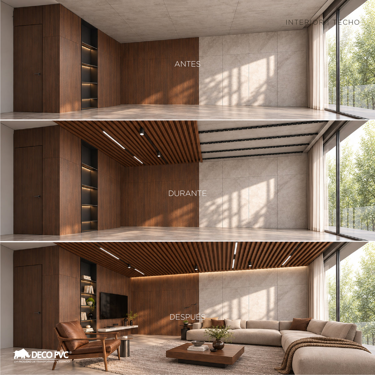 SkyLine Louver / 6pzas / 9*5*280cm