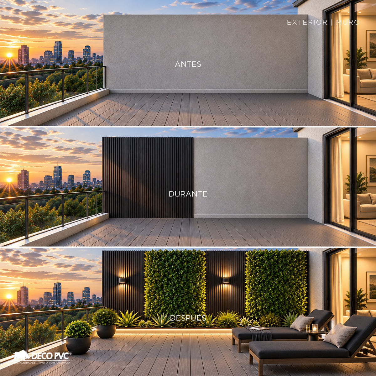 Lambrin Exterior / 4pzas / 21.9*280cm