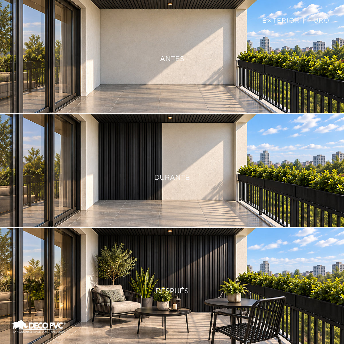 Lambrin Exterior / 4pzas / 21.9*280cm
