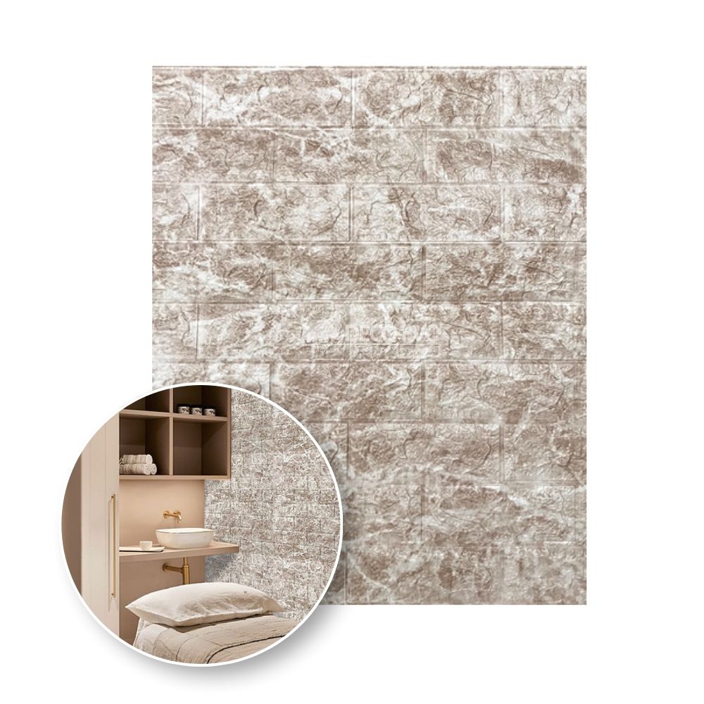 Panel Soft 3D Autoadherible  / 10pzas / 70*77cm