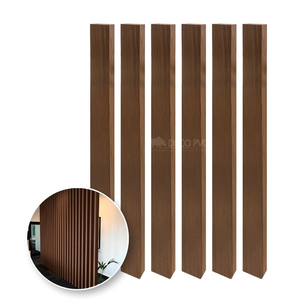 Viga para Interior WPC / 6pzas / 5*10*280cm