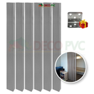 Viga para Interior WPC / 6pzas / 5*10*280cmVI004 Gris Claro