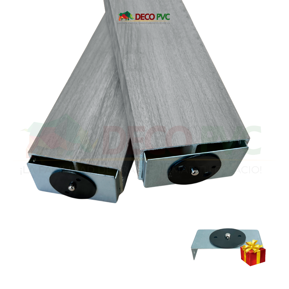 Viga Giratoria para Interior WPC / 6pzas / 5*10*280cm