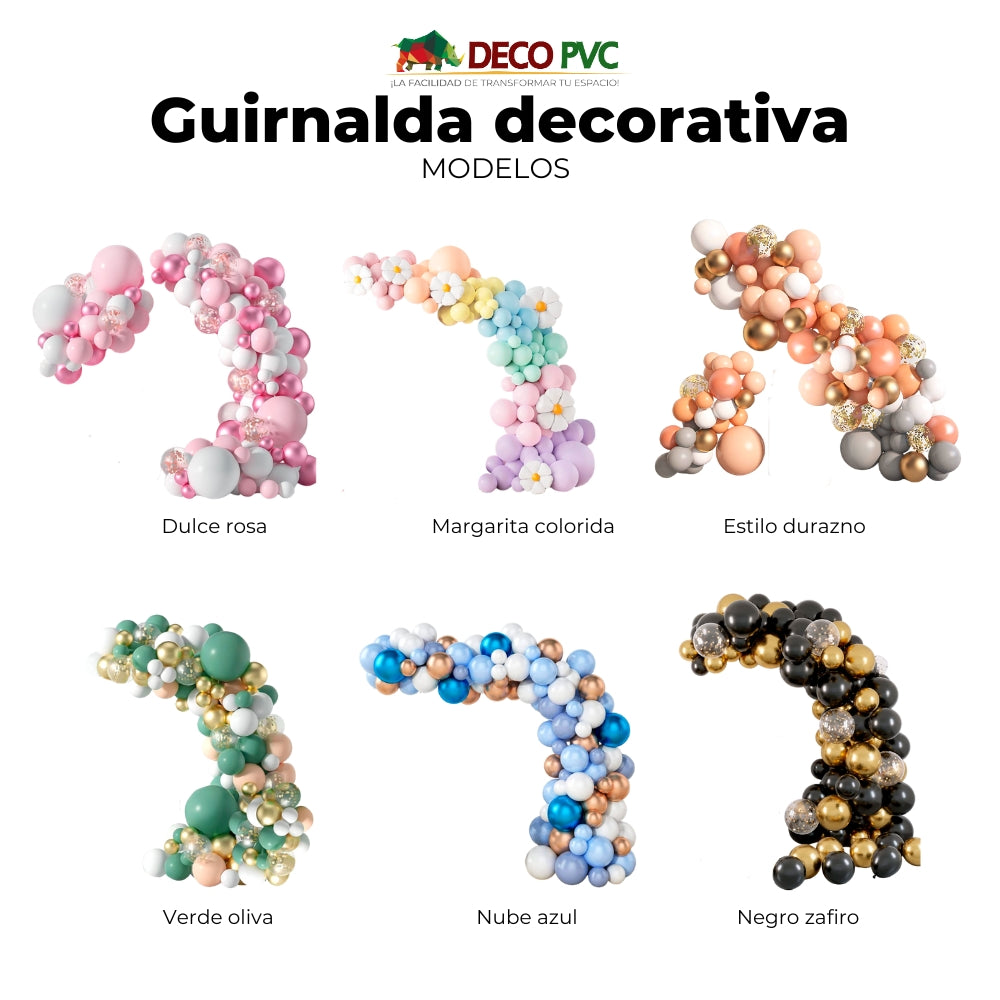 Margarita Colorida - Guirnalda decorativa de globos - BolaBola®