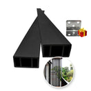 Viga para Exterior WPC / 4pzas / 5*10*280cmVE004 Negra