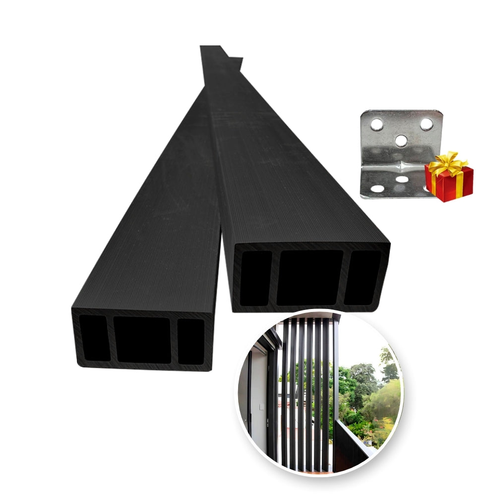 Viga para Exterior WPC / 4pzas / 5*10*280cm