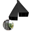 Viga para Exterior WPC / 4pzas / 5*10*280cmVE004 Negra
