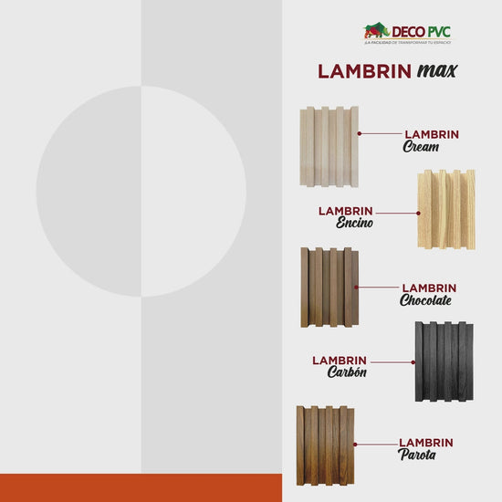 Lambrin Max - Decoslat / 6pzas / 16.8*280cm
