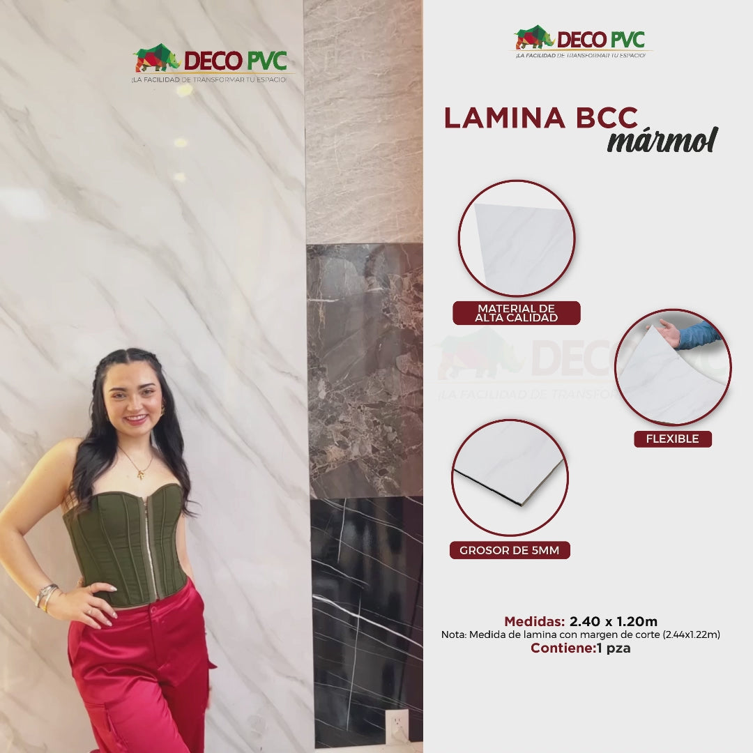 Lamina BBC - Classic White Mármol (5mm)