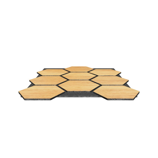 Lambrin Acústico Hexagonal / 2pzas / 62*76cm