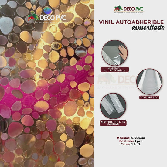Vinil Esmerilado en rollo (0.60x3m) - DECOFILM®