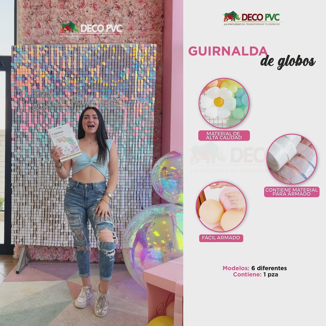 Margarita Colorida - Guirnalda decorativa de globos - BolaBola®