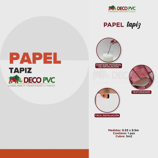 Papel Tapiz Madera - DECOFILM® / 1 rollo / 0.53*9.5m