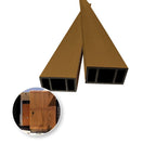 Viga para Exterior WPC / 4pzas / 5*10*280cmVE001 Teca