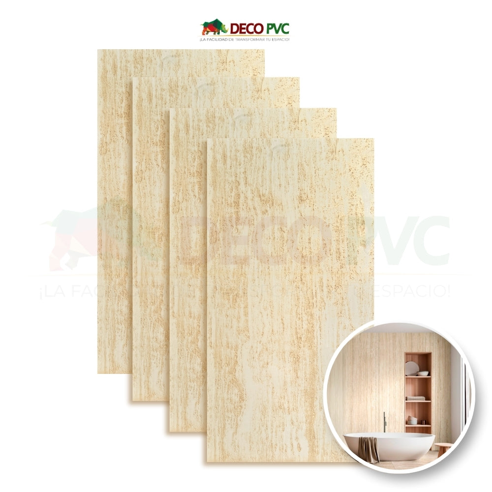 Panel de Piedra Flexible / 4pzas / 120*60cm